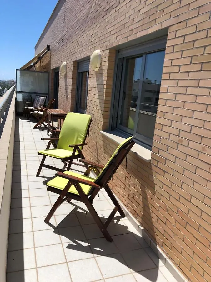 Apartamento Atico Pacifico Parking Y Piscina Gratis Málaga